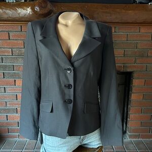 Talbots Petites Classic Women's Blazer Made of Italian Fabric from Japan - Wool